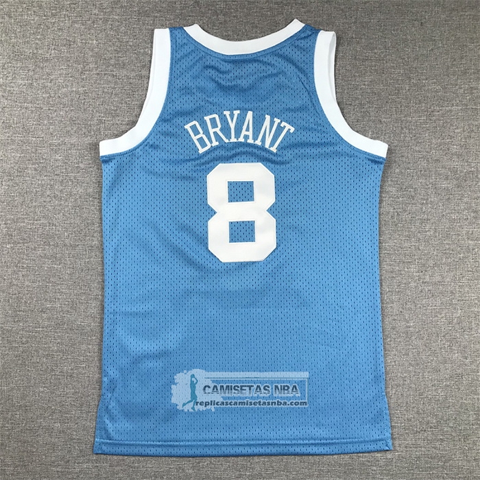 Camiseta Nino Los Angeles Lakers Kobe Bryant NO 8 Mitchell & Ness 2004-05 Azul